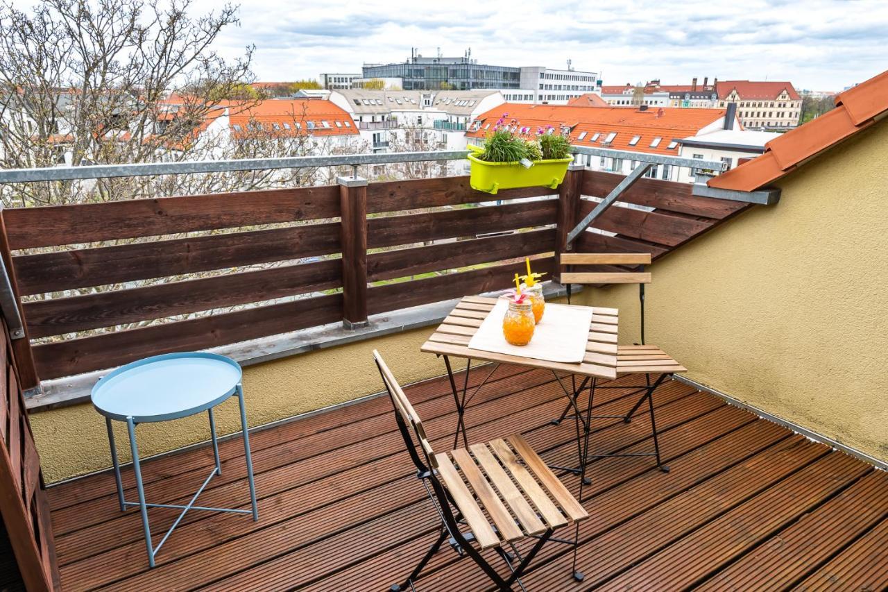 Blue Chili 19 Schoene Dachterasse Zentral Modern Bis 4 Pers Magdeburg Exterior foto